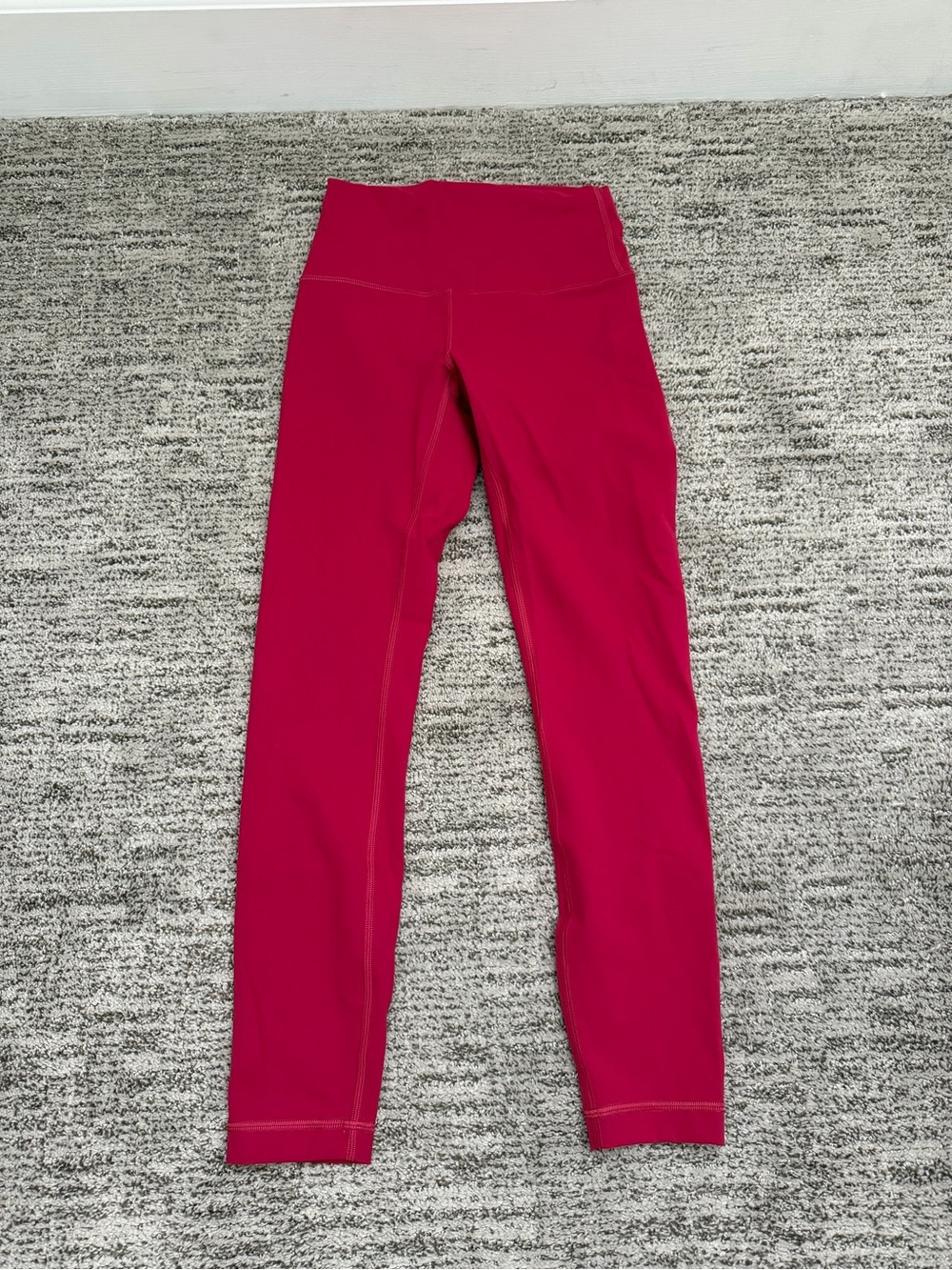 lululemon athletica Raspberry-Red High-Rise Leggings